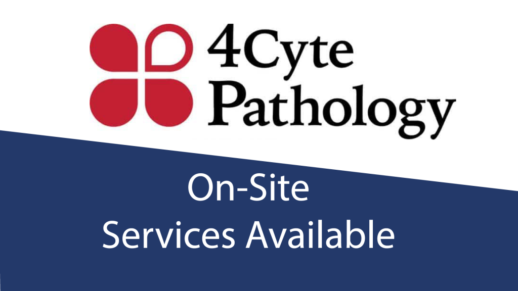 4Cyte Pathology on site service available at Kilsyth Medical Centre